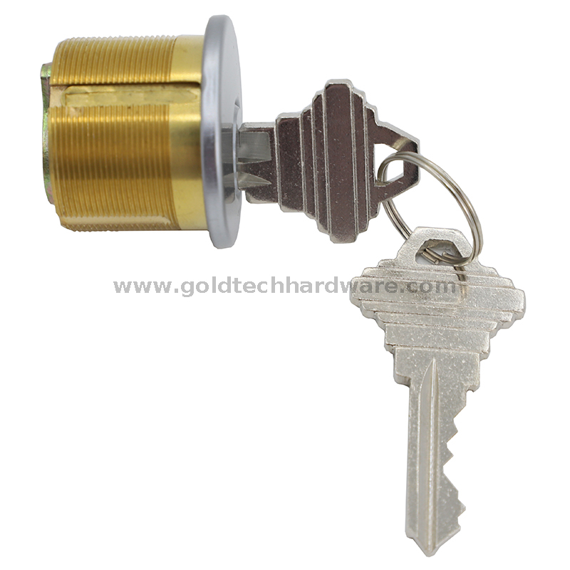 1-1/2 Inch Length ANSI A156.5 Standard US Lock Mortise Cylinder Schlage ...